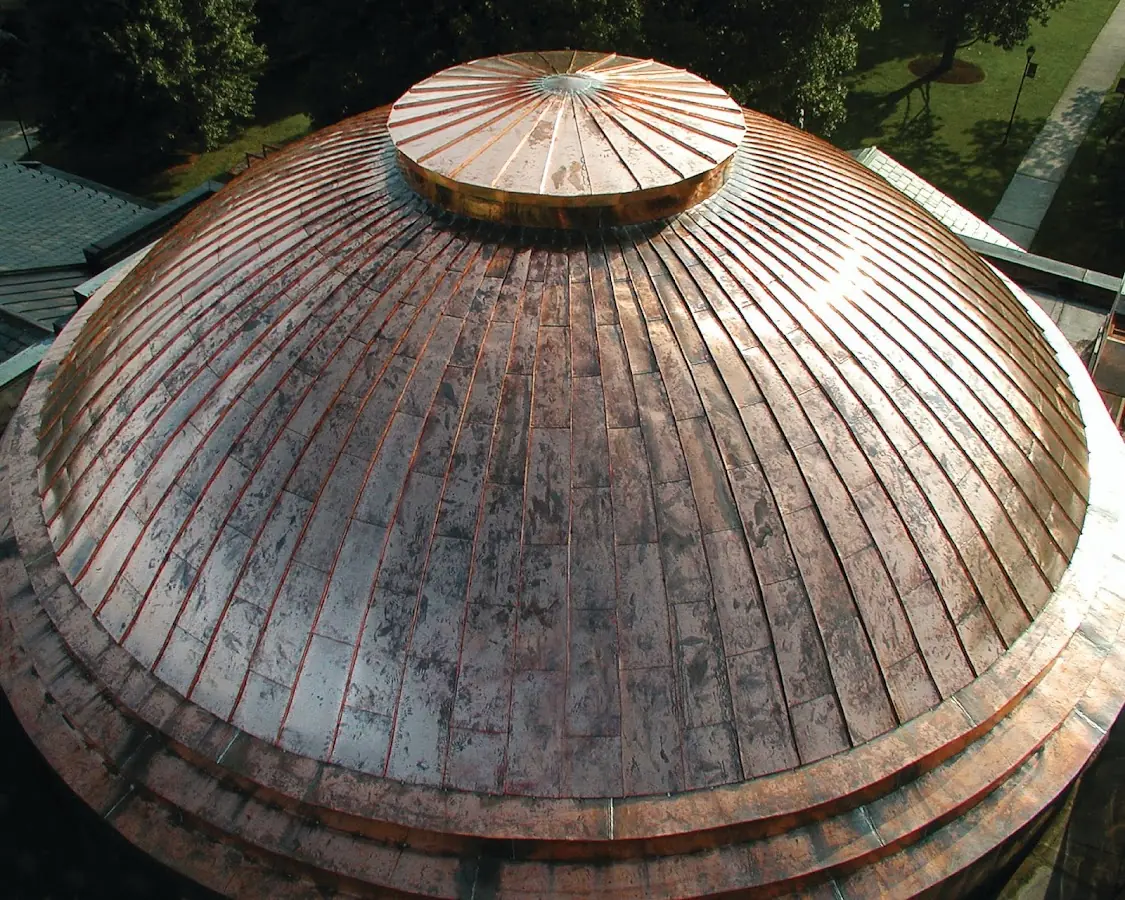 Craftsman Roofing crew installing a new roof in West End Market